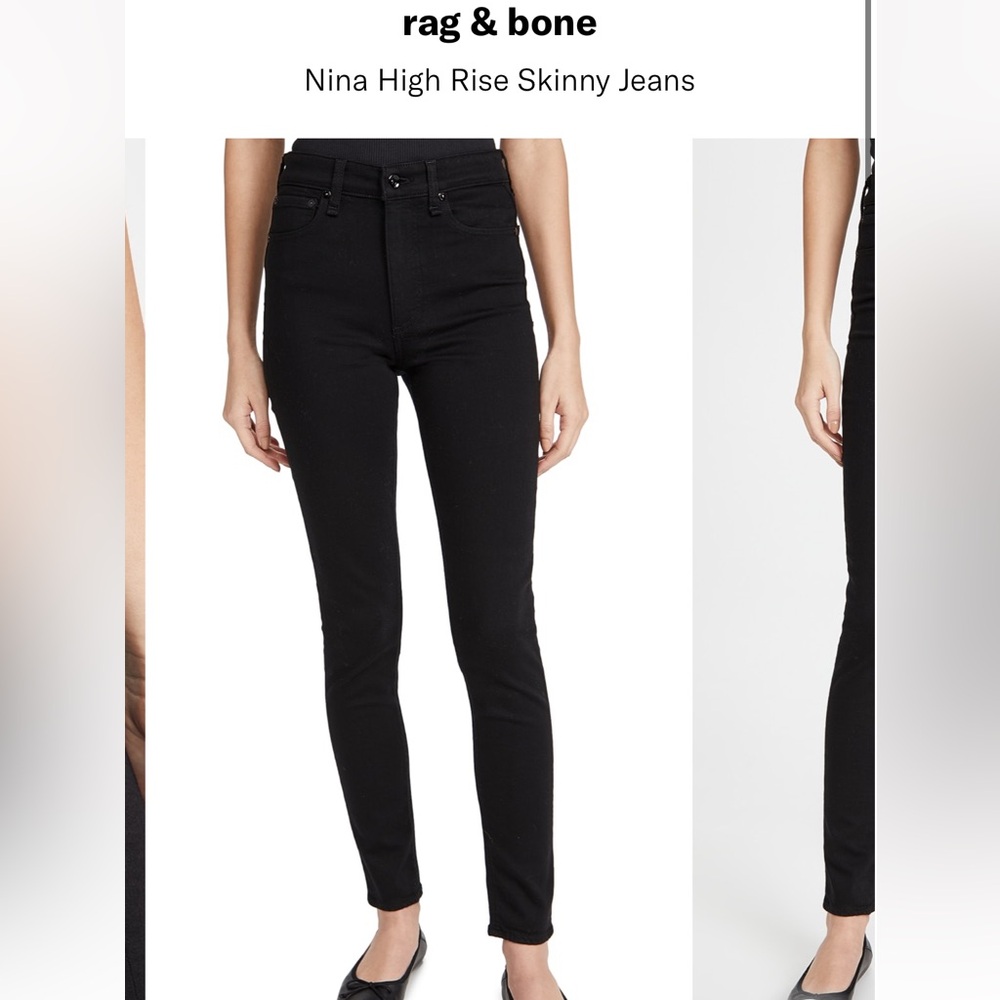 Rag & Bone Nina High Rise Skinny Jeans